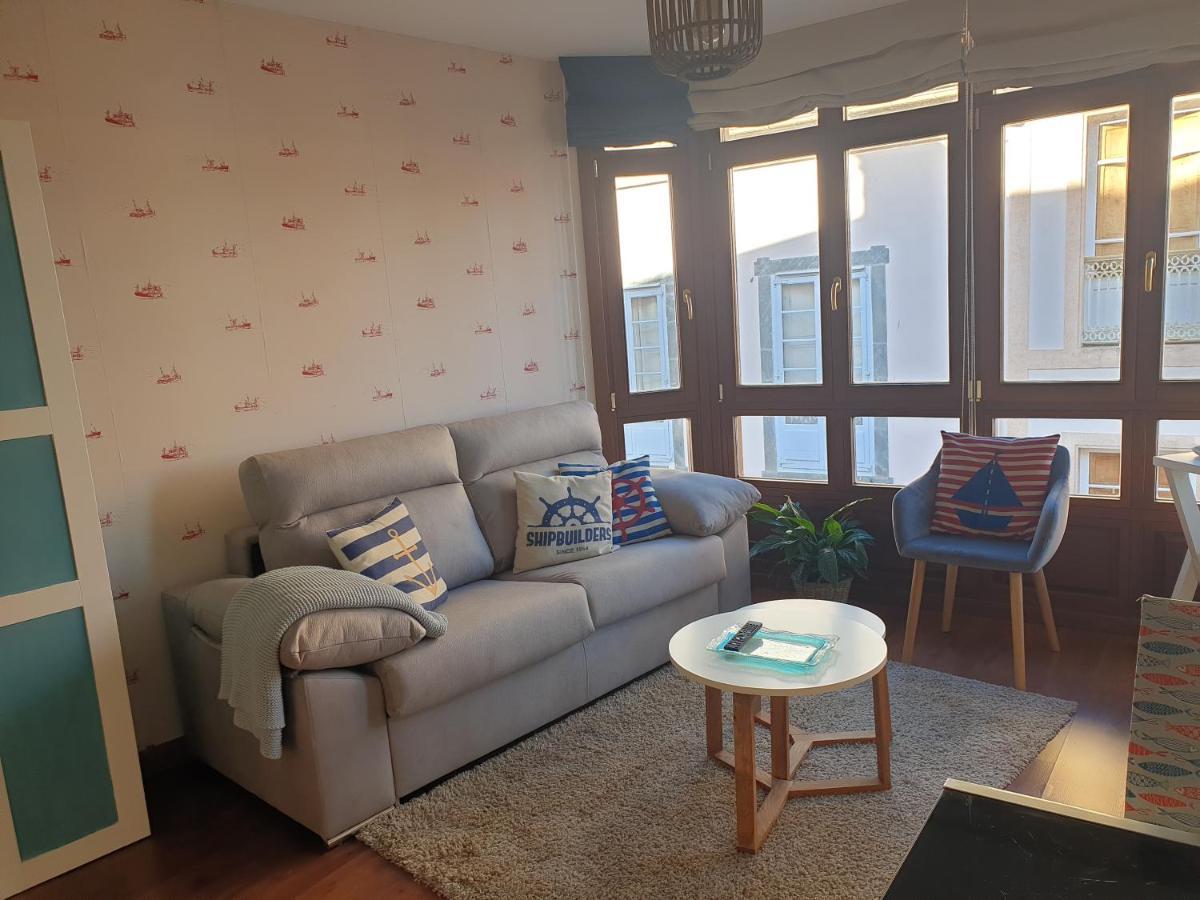 Apartamento Cine Colon 2 Ribadeo Dış mekan fotoğraf